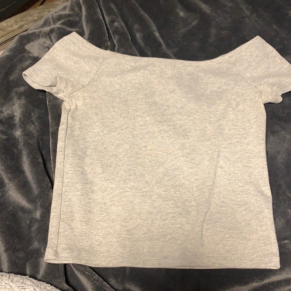 Grey off the shoulder forever 21